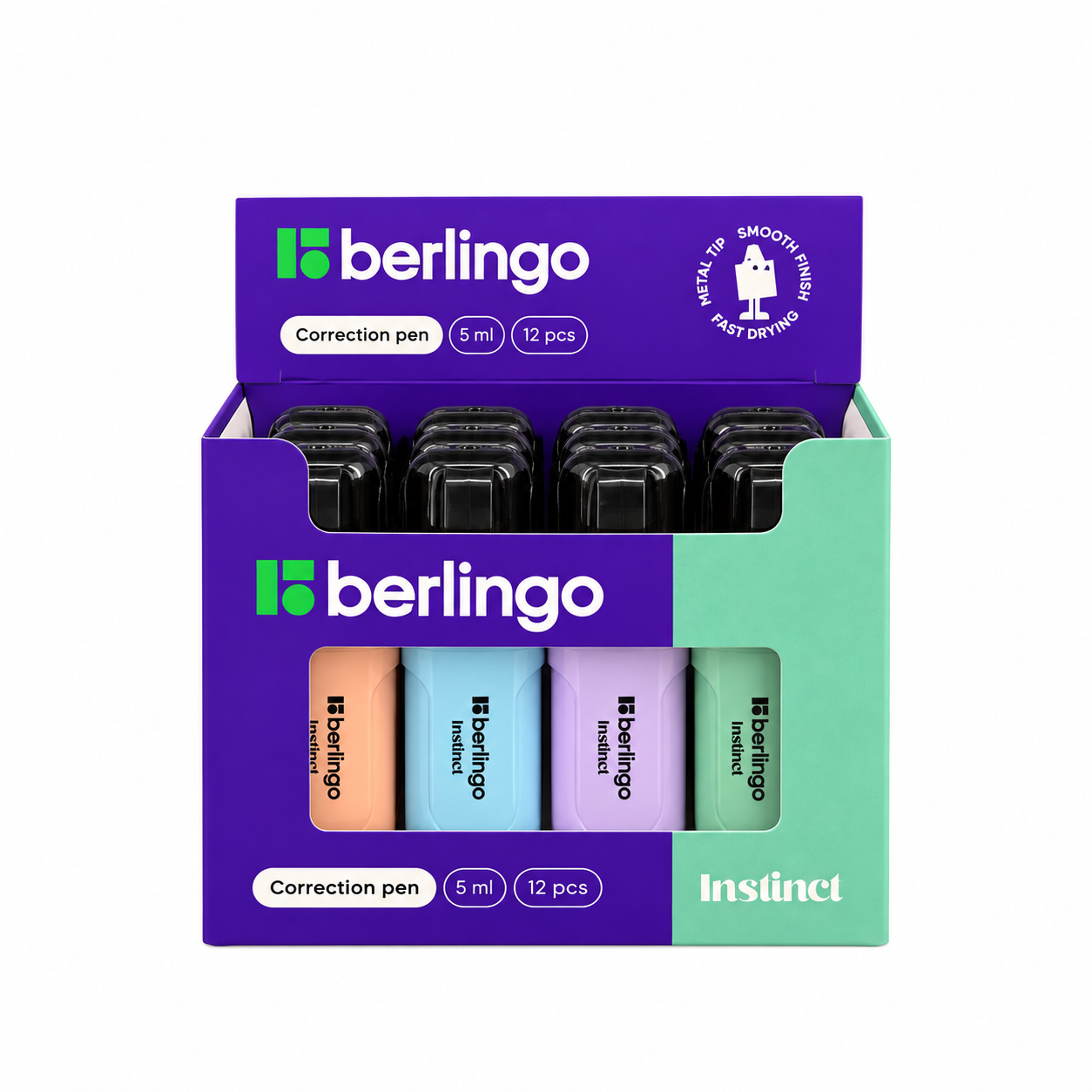 Корректор ручка 5 мл BERLINGO® "Instinct"