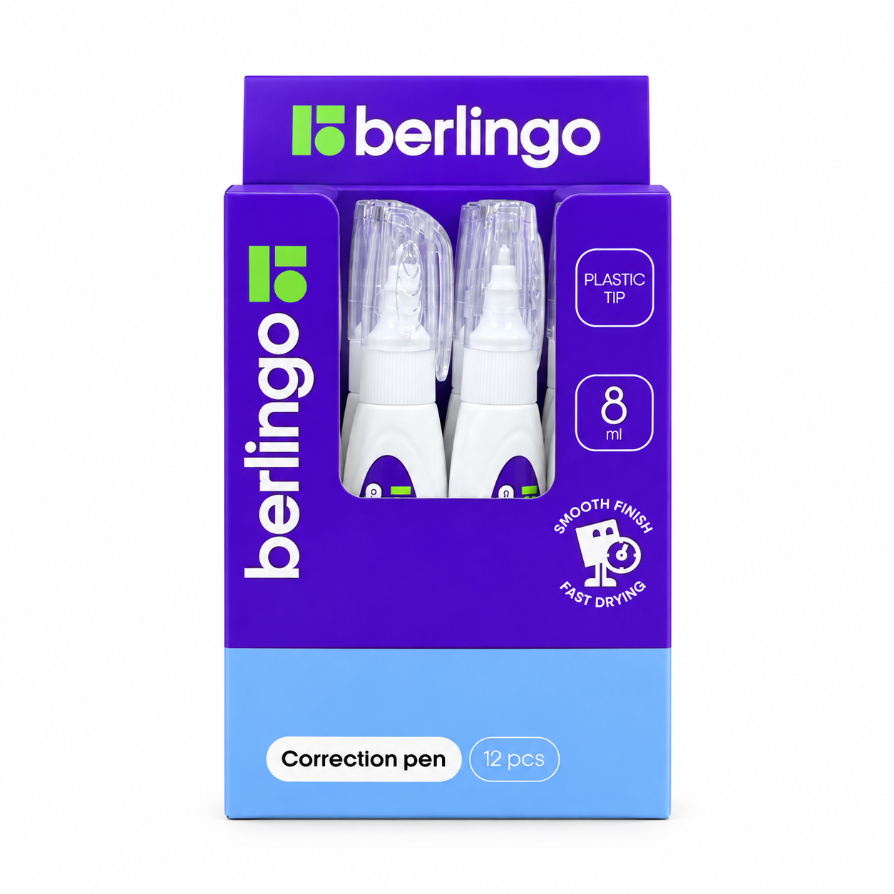 Корректор ручка 8 мл BERLINGO®